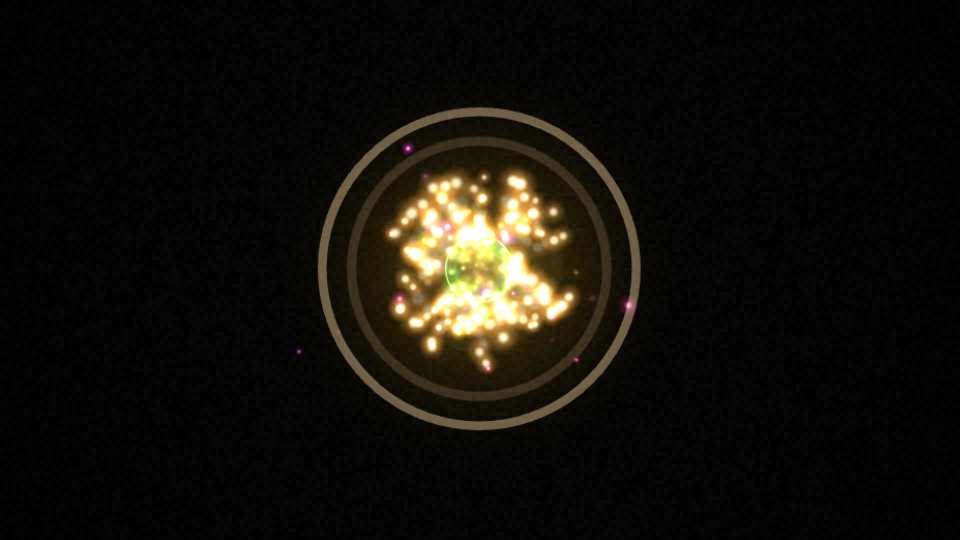 Actual audiovisual output from the LUMEN demo